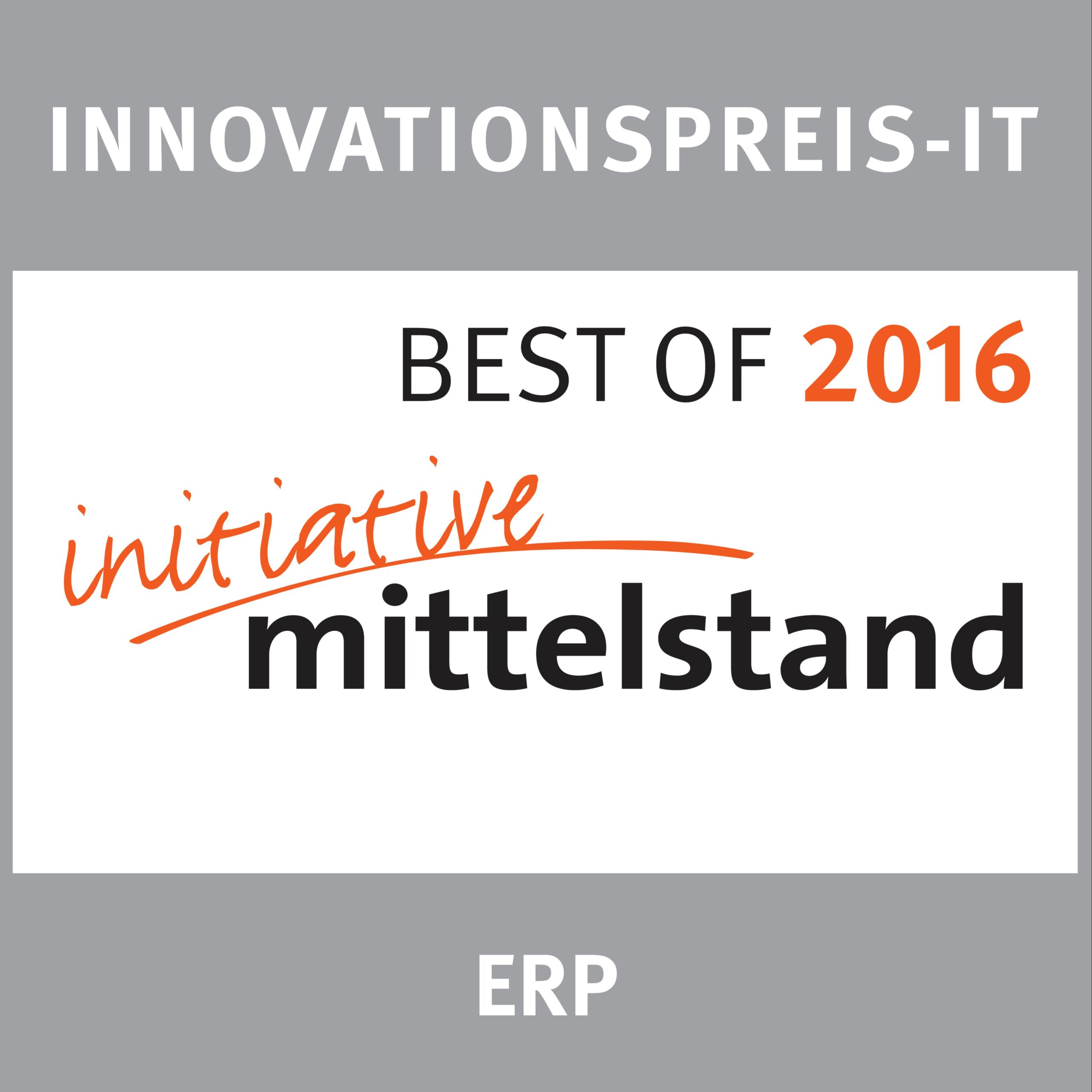 Innovationspreis best of 2016 - SCT GmbH